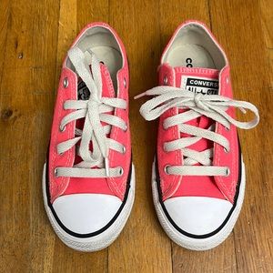 Hot Pink Converse Sneakers